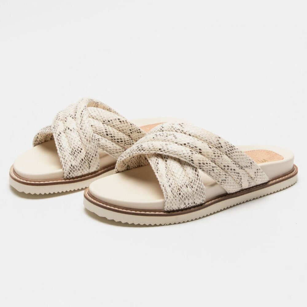 MI.IM Criss Cross Slide Sandals